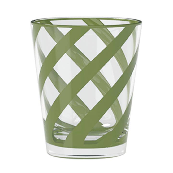 Vaso trattoria caqui acrílico D9,6 H11,4cm para venta al por mayor de Opjet Paris