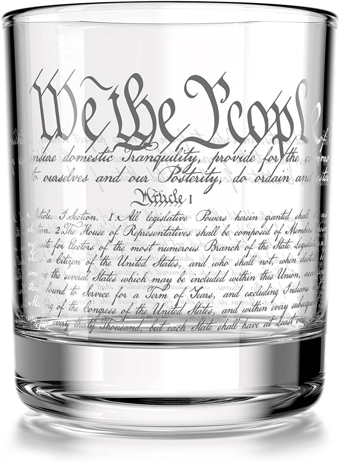 Old Southern Brass - Wholesale Decanter - Constitution of the United States Decanter Whiskey Glass Set1