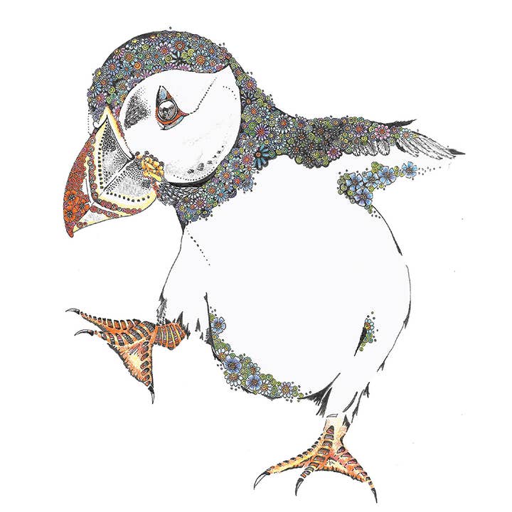 Gratulationskort Lunnefågel för wholesale av Natural Partners Limited