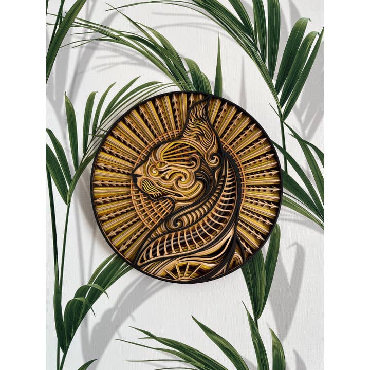 Kattendecor, houten wanddecoratie, wanddecoratie, wanddecoratie voor wholesale door BHDecor