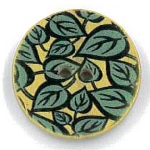 PRINTED BUTTON IMITATION WOOD + LEAVES for wholesale by NEMARK