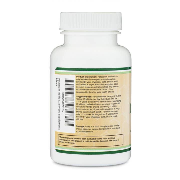 Double Wood Supplements - Wholesale Oral Supplement/Vitamin - Potassium Iodide3