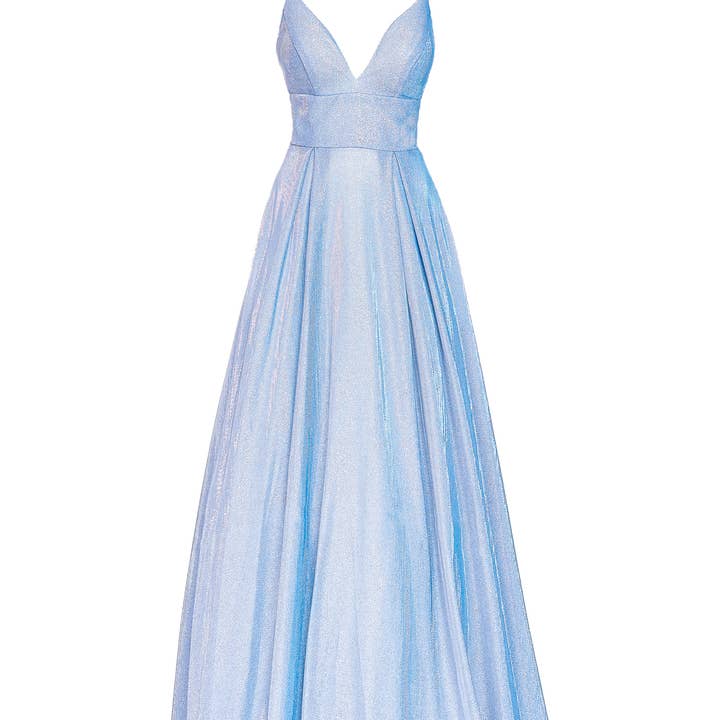 Fairytale dress with pointed neck for wholesale by Kuea Italian Style