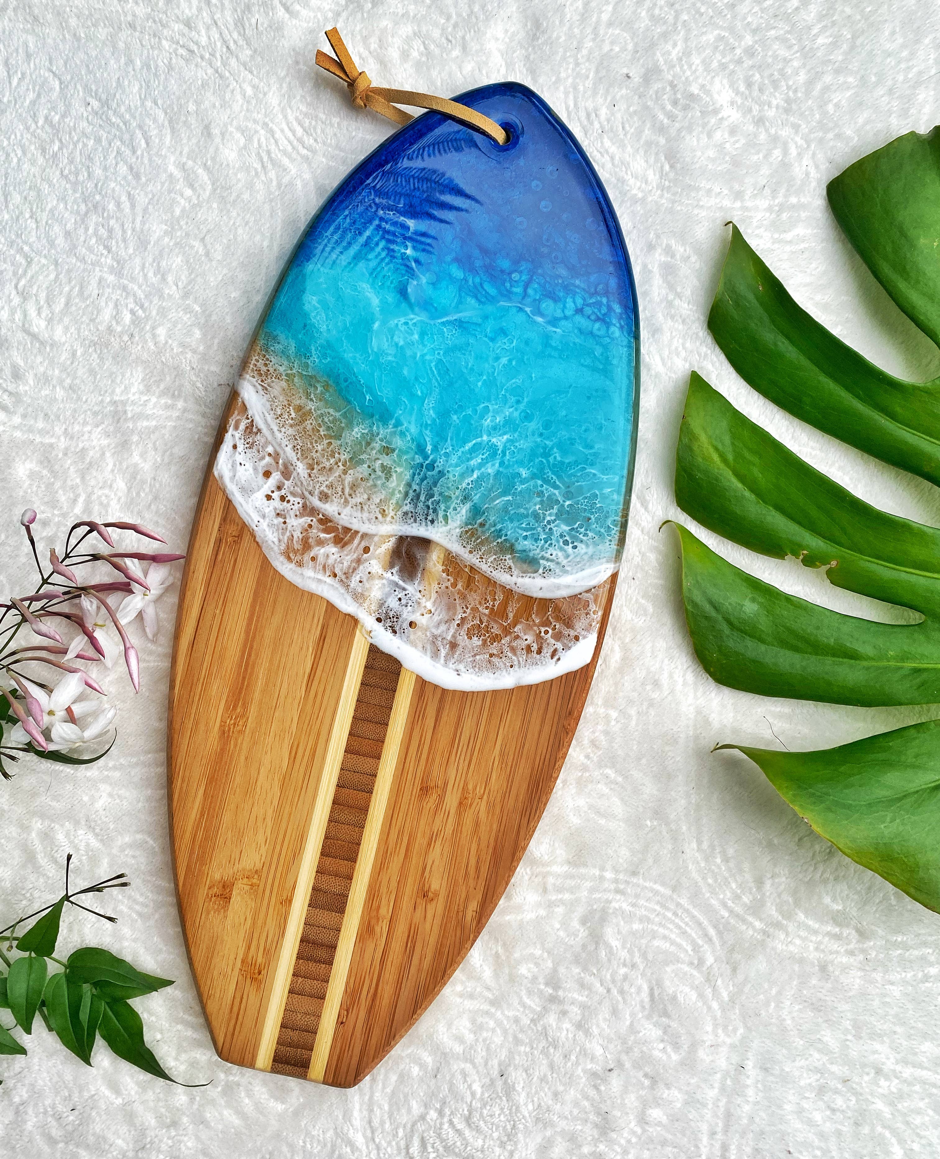 TBM Creations LLC - Wholesale Cutting Board - NEW| Surfboard | Resin Surfboard Maui made | Charcuterie12