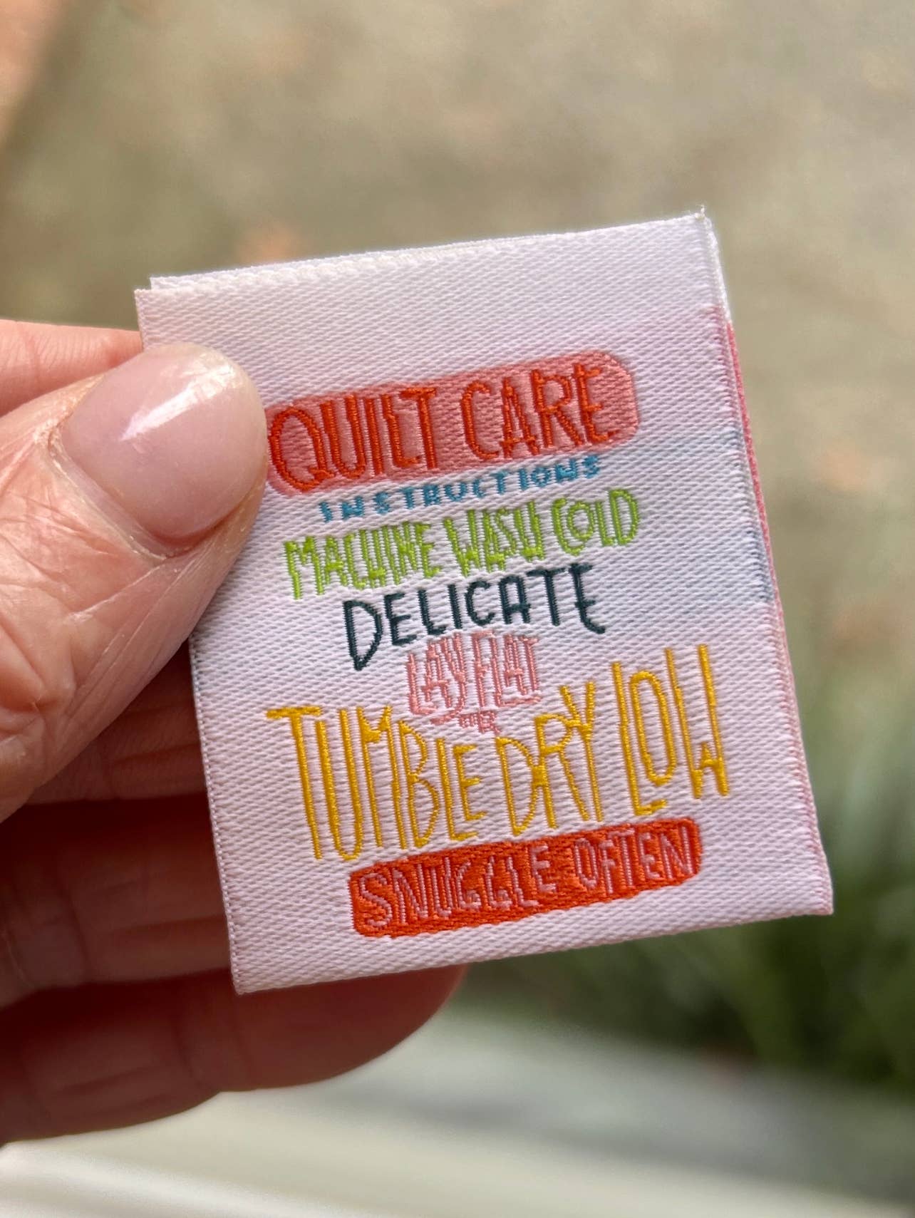 Kati Cupcake - Wholesale Craft Supplies - Quilt Care - Designer Sewing Labels1