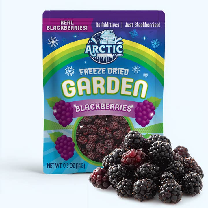 Arctic Farms - Wholesale Dried/Dehydrated Fruit - Arctic Farms Garden Freeze Dried Blackberry 100% Real Fruit