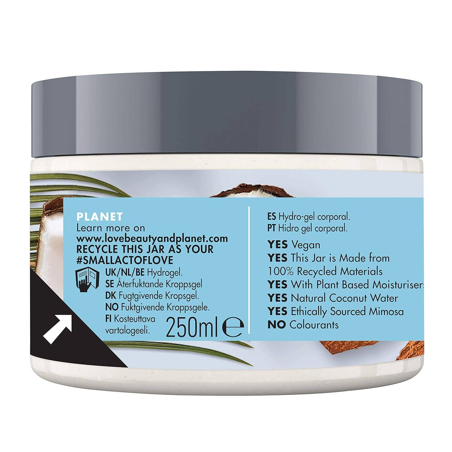 Innovarix - Wholesale Anti-Aging Moisturizer - Body Hydro Gel Moisturizer Coconut Water & Mimosa Flower 2