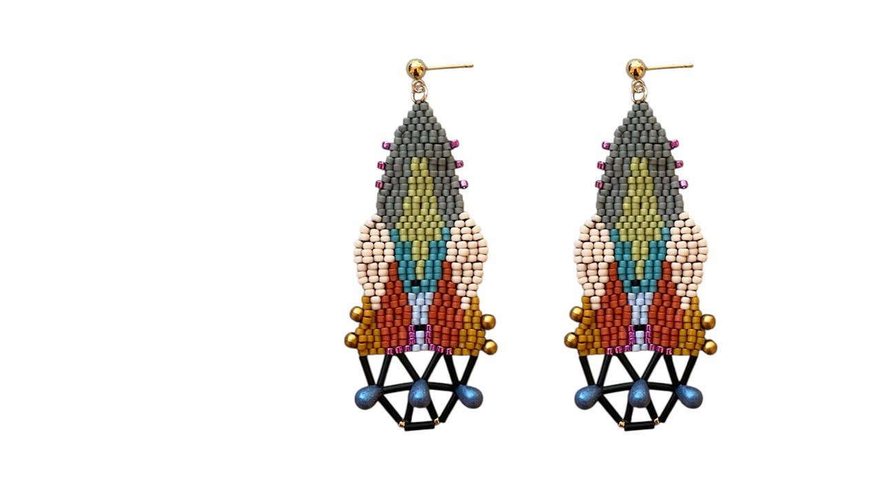 Trecy Bleich - Wholesale Dangle Earrings - Just Art Baroque earrings