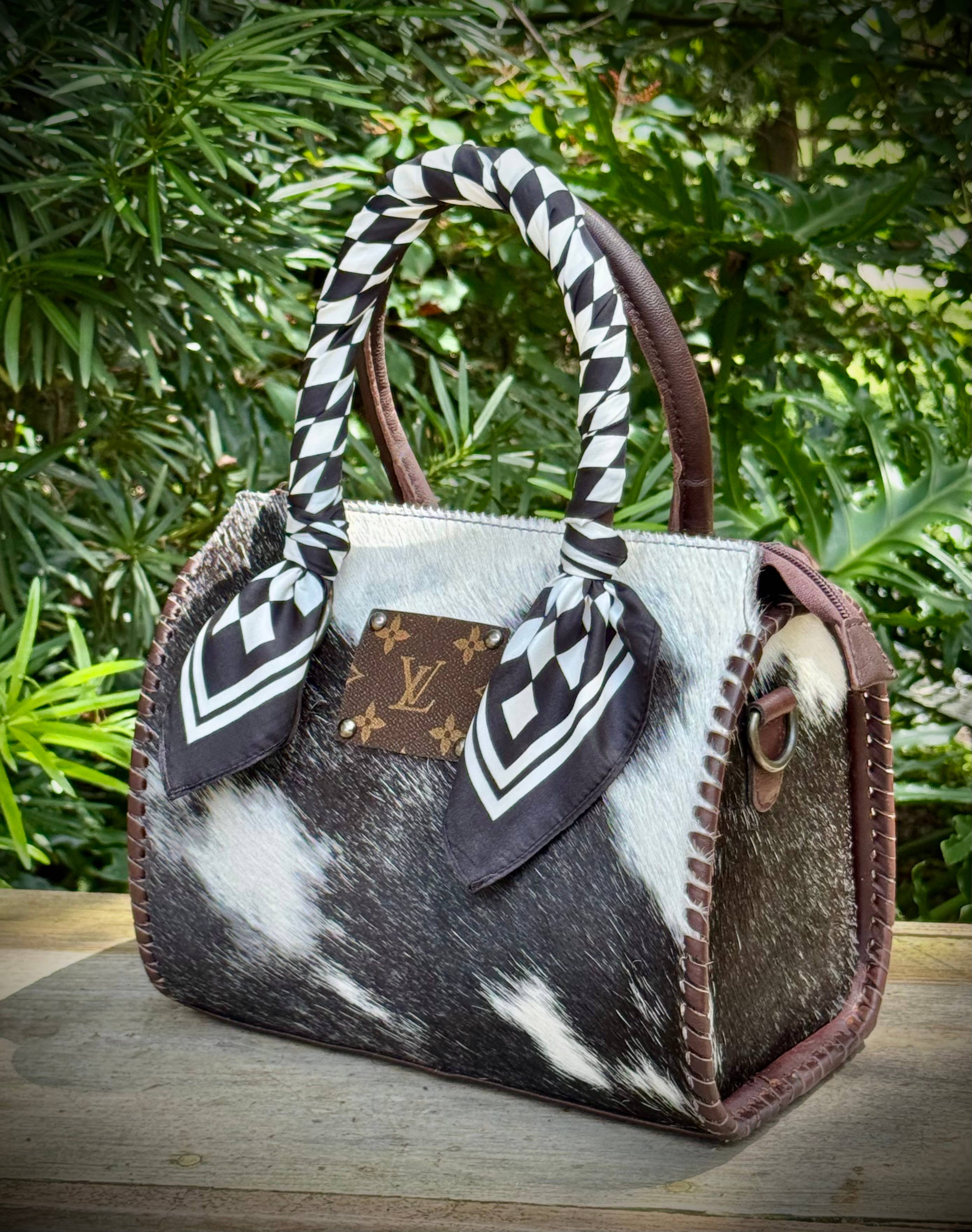 Southern Junkie Gypsy Boutique - Vente Sac à bandoulière – femme - Sac bandoulière en cuir de vachette LV recyclé Speedy1