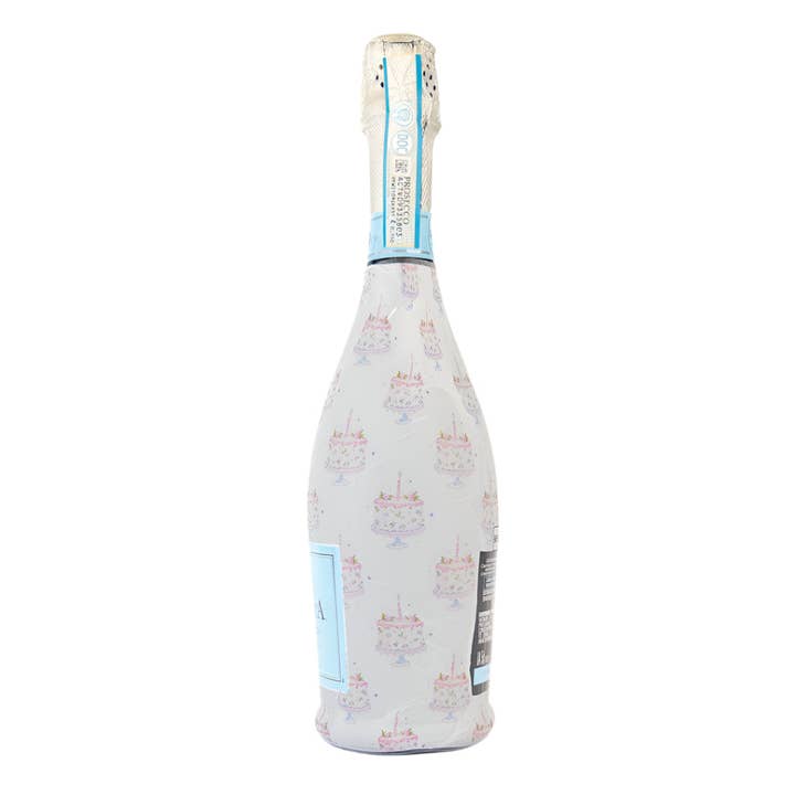 Beau Bottles - Vendita all'ingrosso Busta regalo per vino - Beau Bottles Torte di Compleanno Pastello Grandmillenial - Collezione Prosecco1