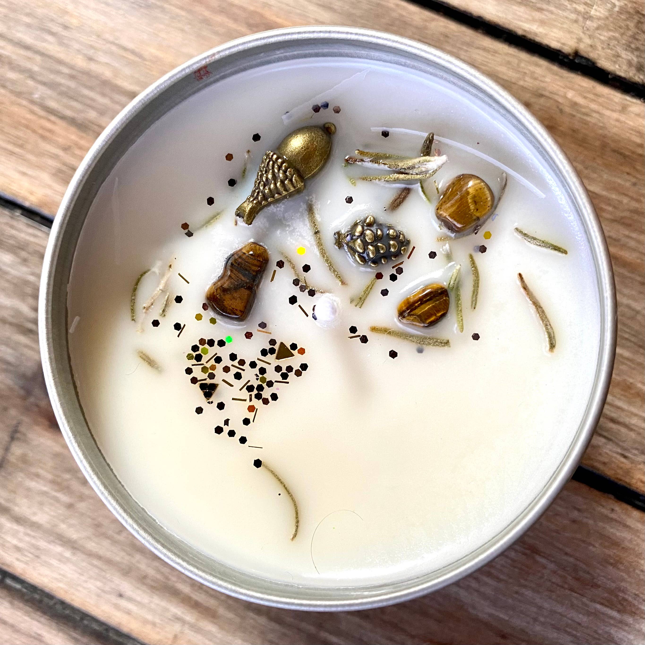 Raven’s Hearth - Venta al por mayor Vela aromática de viaje - Vela Retiro de Montaña | Pino y Cedro | Sin Género1