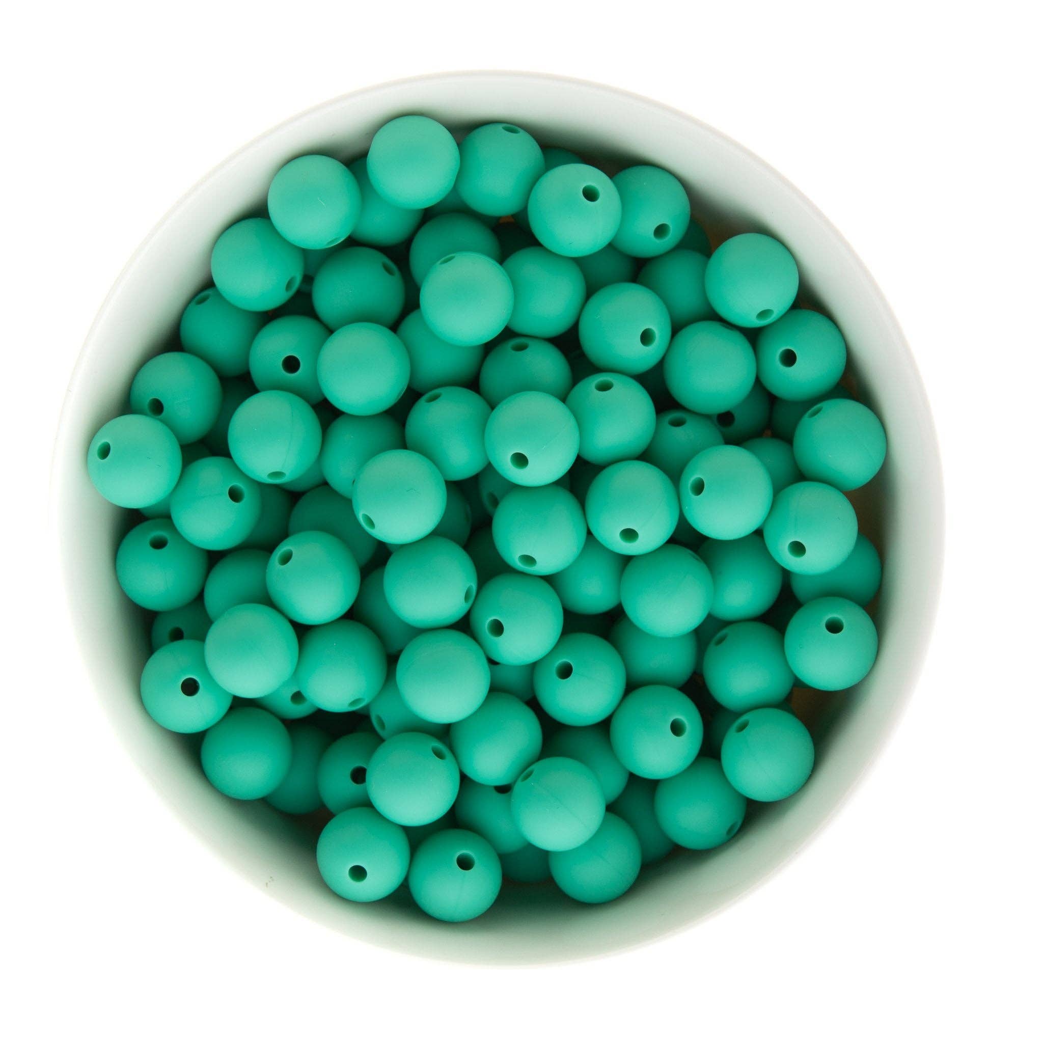 Cara & Co Silicone Craft Supply - Wholesale Beads - 12mm Round Silicone Beads75