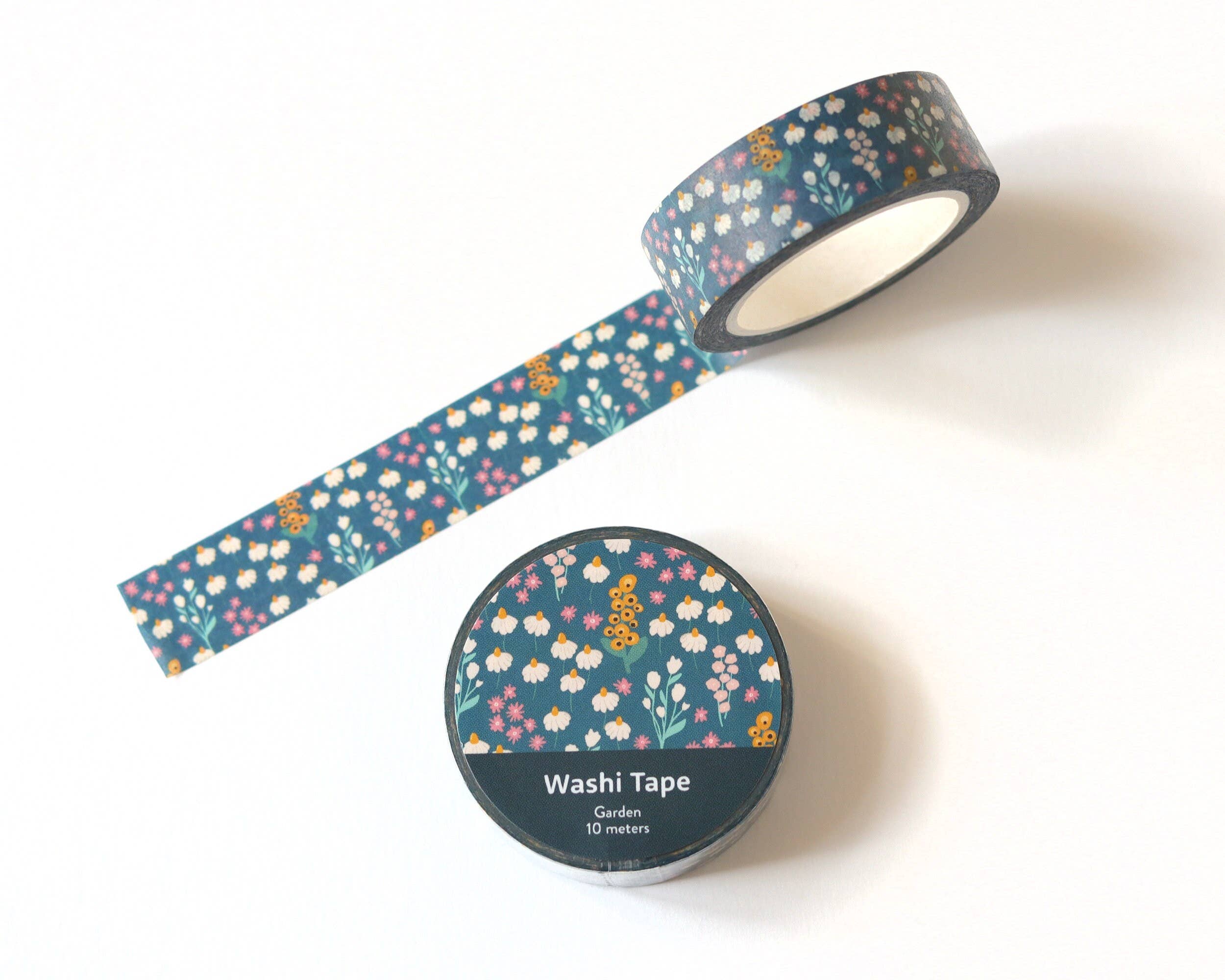 RippleSplash Studio - Wholesale Washi Tape - Garden Washi Tape - 15mm x 10m6