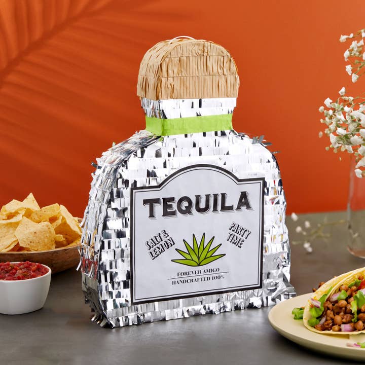 Juvale - Wholesale Party Favor - Sparkle & Bash Tequila Bottle Pinata -17" x 10.5" x 3"