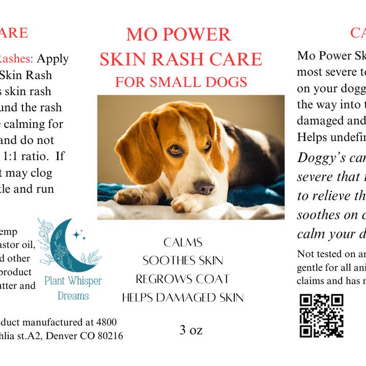 Plant Whisper Dreams - Wholesale Pet Grooming Set - Dog - Healing Waters Skin Rash Care For Dogs1