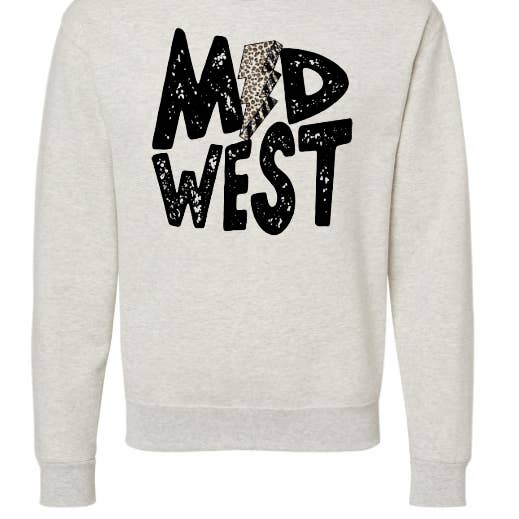 Sweat ras du cou Midwest pour la vente par E&Q Designs and Wholesale