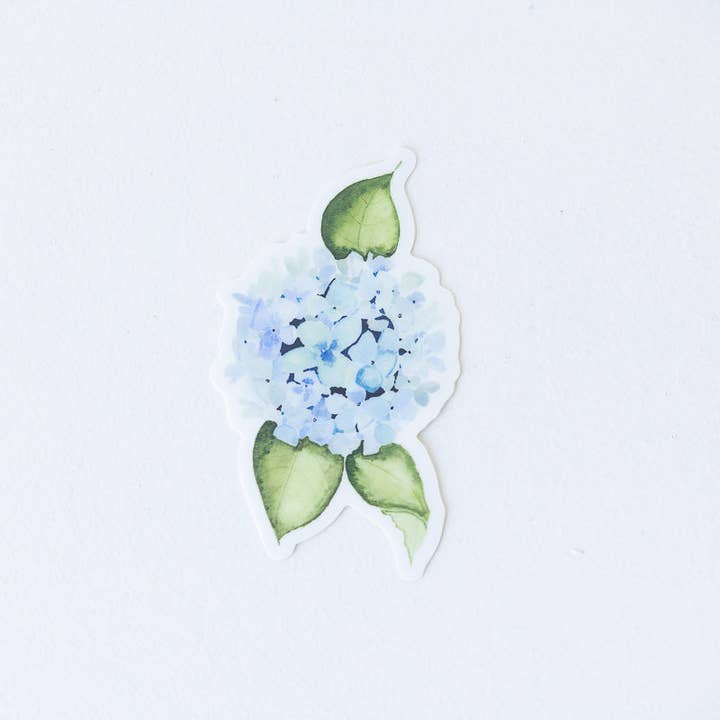 Hydrangea Sticker for wholesale by Finding Silver Pennies