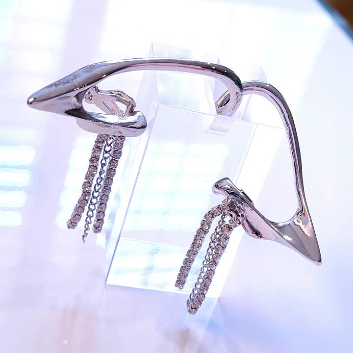 Punhos de orelha de elfo com borlas, clipe em brincos cosplay por atacado de Holicca