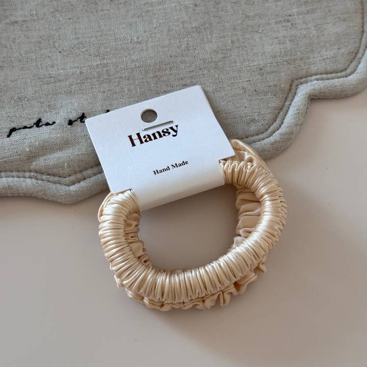 Elegant Satin Ruched Scrunchies Set, Minimalist Hair Ties and other Purchase Wholesale blue scrunchies. Free Returns & Net 60 Terms on Faire trending on Faire.