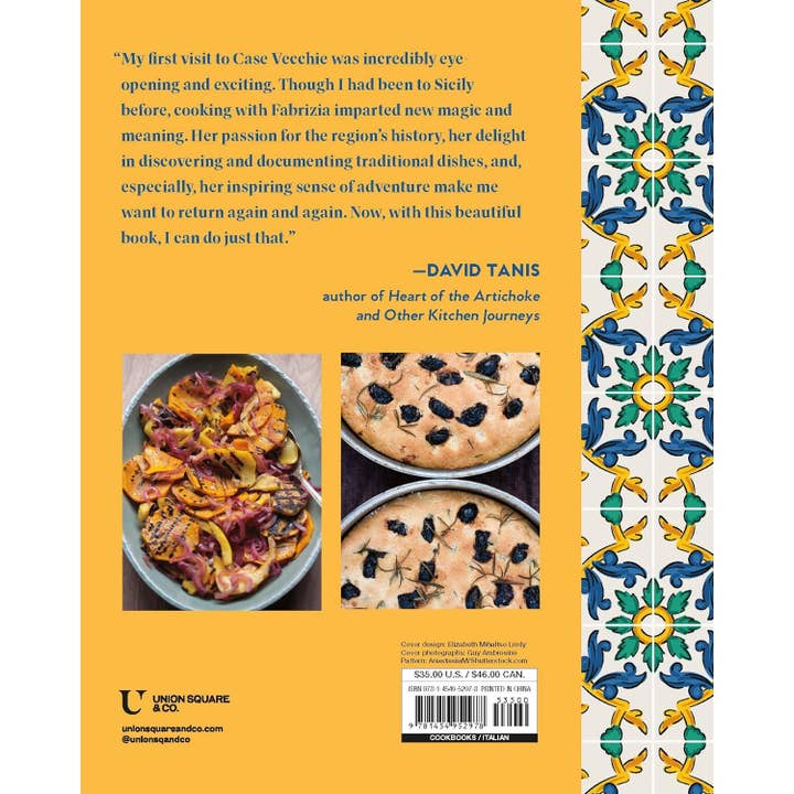 Union Square & Co. - Wholesale Cookbook - Coming Home to Sicily Cookbook by Fabrizia Lanza