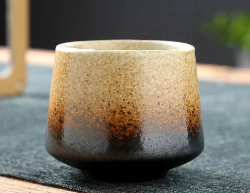 BlakOutlet - Venta al por mayor Taza - Taza de cerámica vintage de barro grueso2