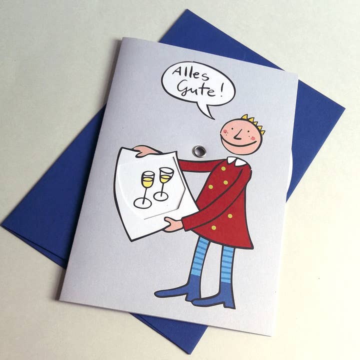 10 cartões de saudação reciclados com envelopes: mesa giratória por atacado de Kettcards