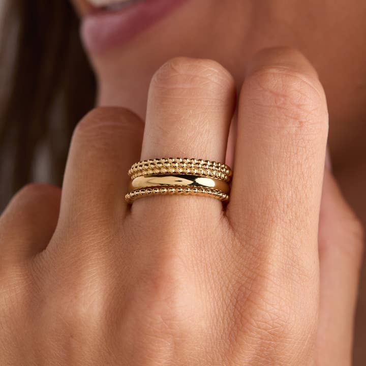 Alex and Ani - Wholesale Band/Stacked Ring - Ball Stacking Ring Set of 31