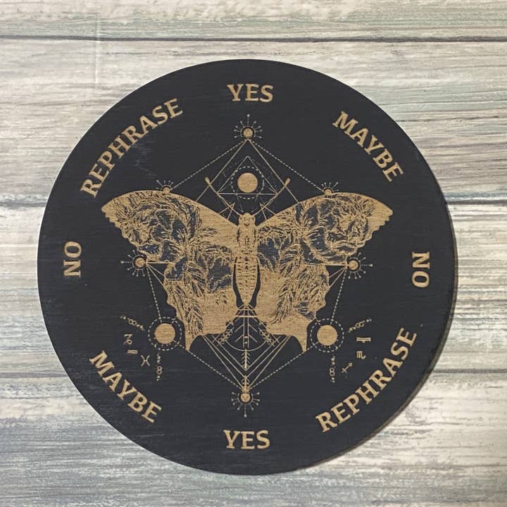 Zen and Meow - Wholesale Meditation Supplies - Butterfly Pendulum Board1