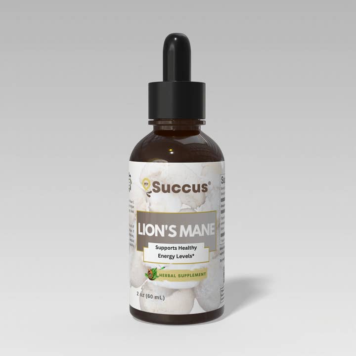Lion’s Mane Tincture – Focused Botanical Support for wholesale by Succus