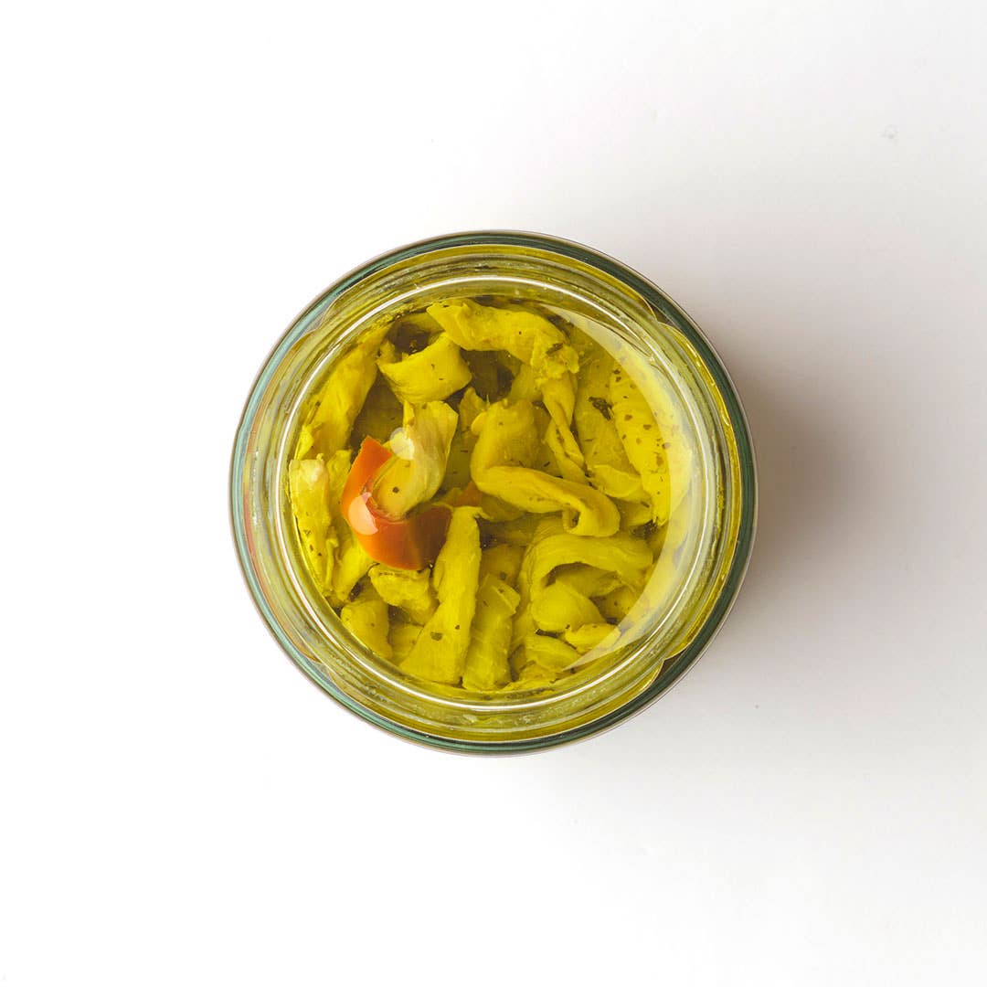 Famiglia Crispino – Großhandel Eingelegtes Gemüse – Auberginenfilets – handgemacht in nativem Olivenöl extra – 100 % italienisch – vegan1