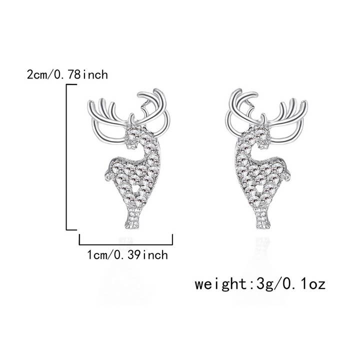 DOUBLJU - Wholesale Dangle Earrings - VERSATILE CHRISTMAS-THEMED EARRINGS_CWAJE0575321