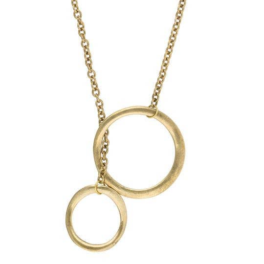 Gloria Mago - Wholesale Pendant/Charm Necklace - Link chain necklace gold positionable 70cm2