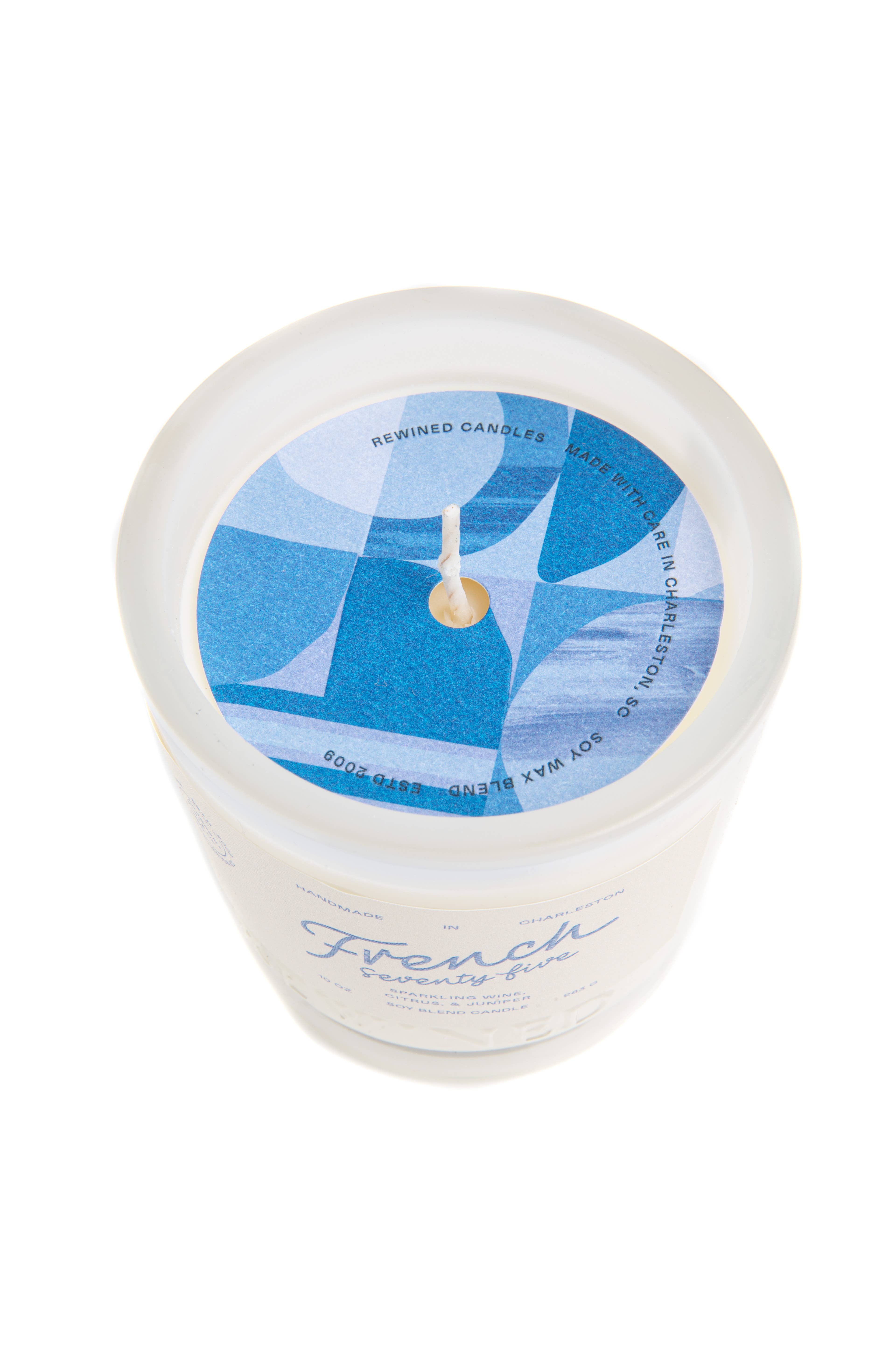 Rewined - Wholesale Jar/Filled Candle - Rewined French 75 Candle 10 oz4