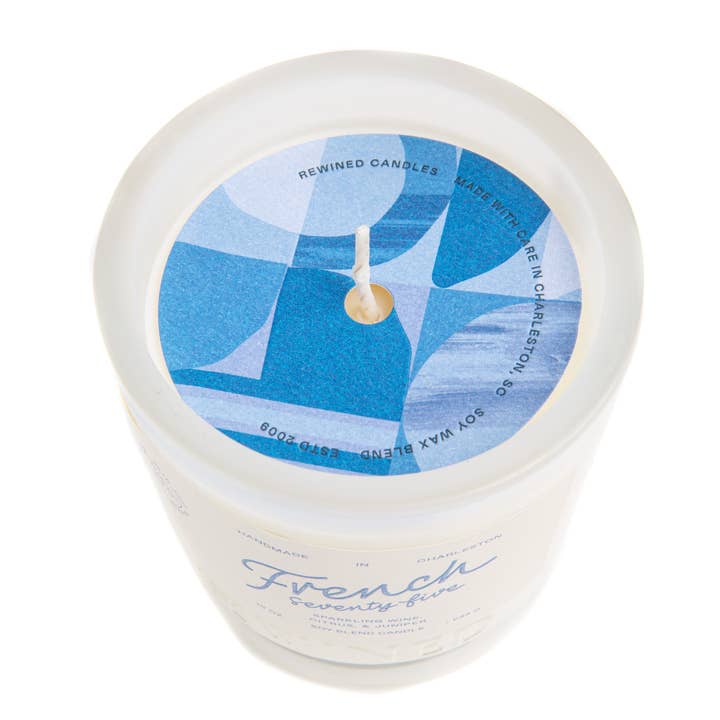 Rewined - Wholesale Jar/Filled Candle - Rewined French 75 Candle 10 oz4