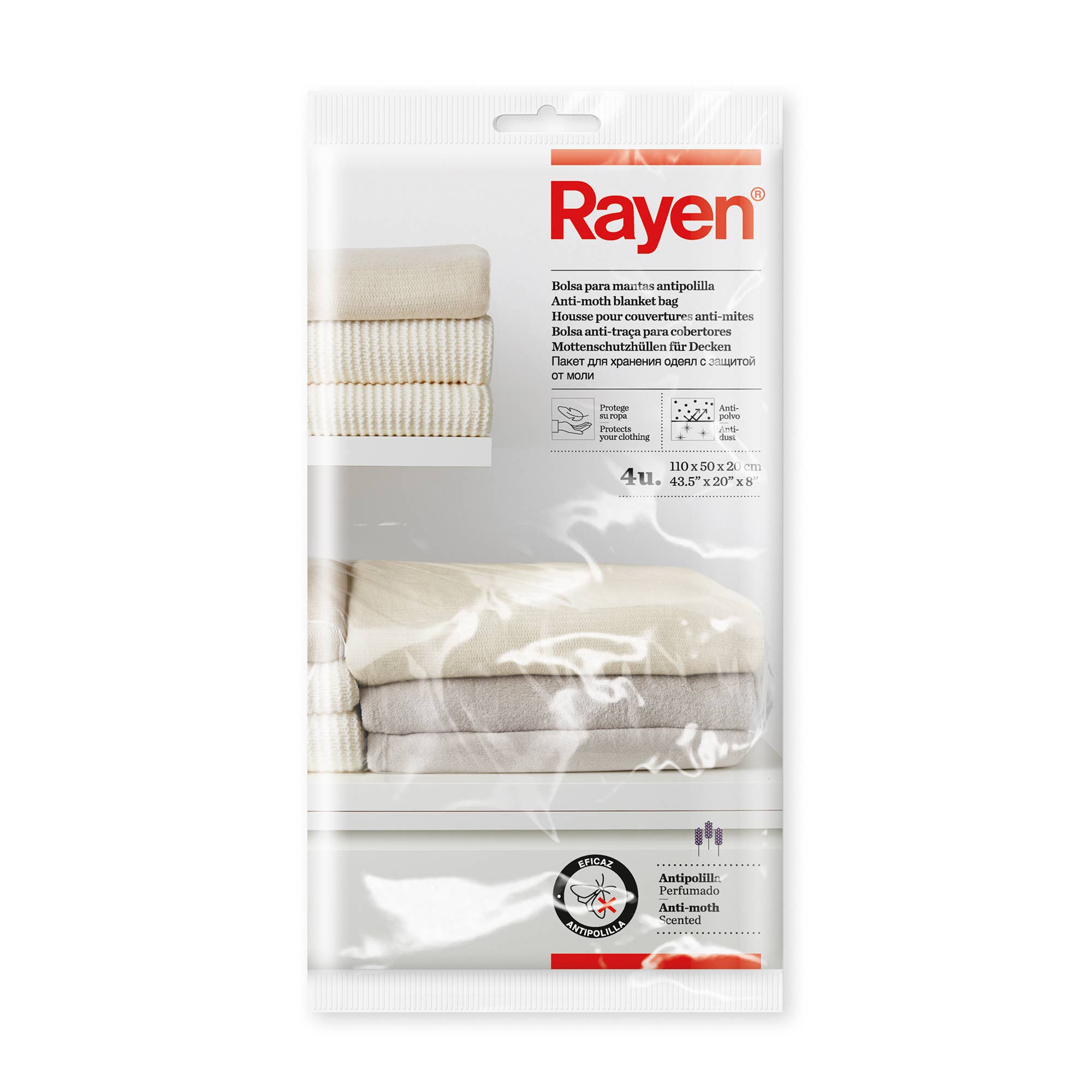 RAYEN - Wholesale Bedding Pillowcase/Sham - 4 bags for mothproof blankets0