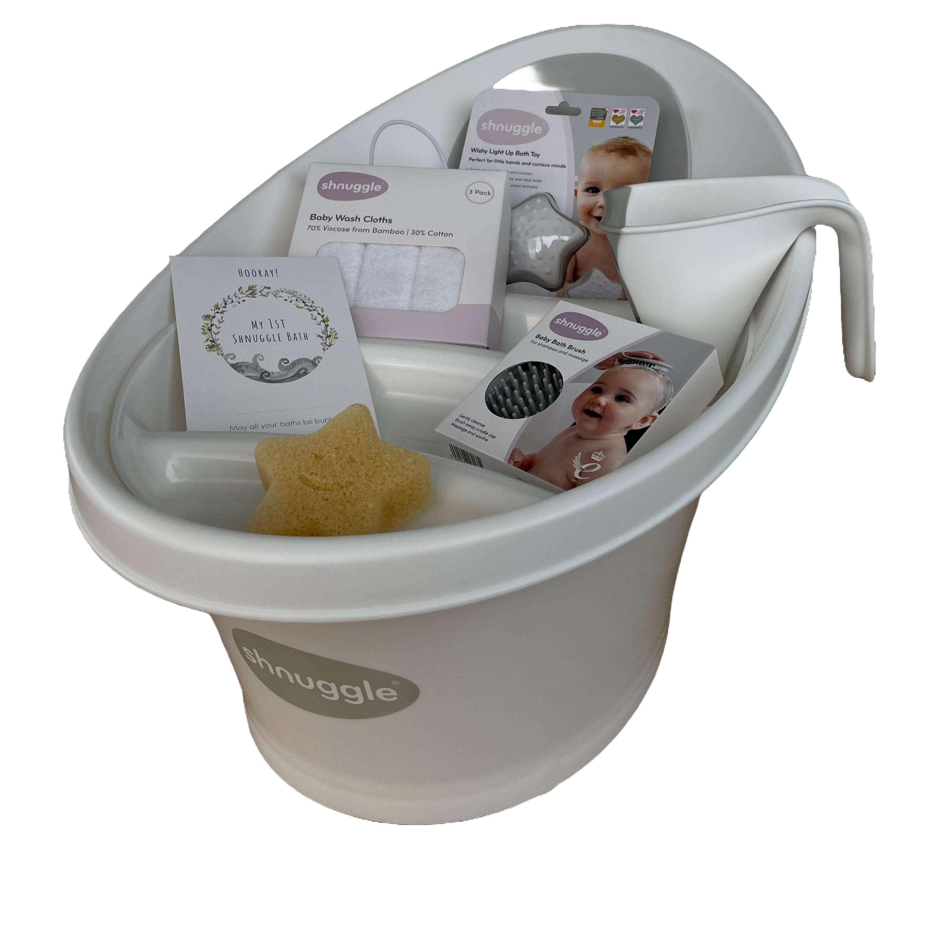 Shnuggle - Wholesale Badset - Kinderen en baby - Indie Exclusieve Bad Essentials Bundel0