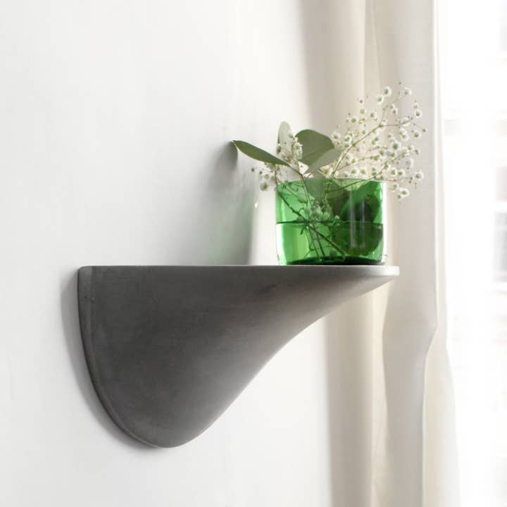 Formpoet - Wholesale Wall Mounted Shelf - Wall shelf concrete large - grey7