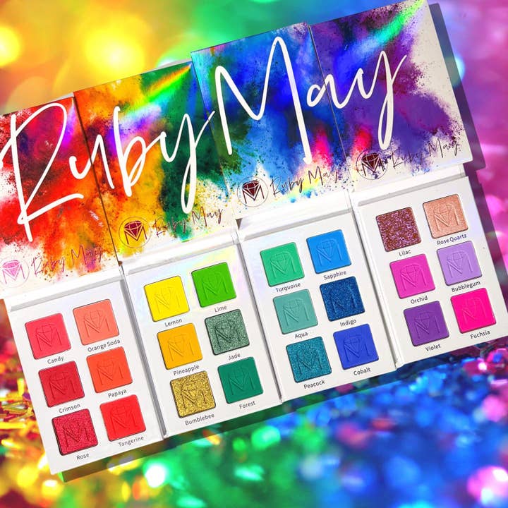 RUBY MAY Rainbow Vibes Palette Collection for wholesale by Ruby May Inc.