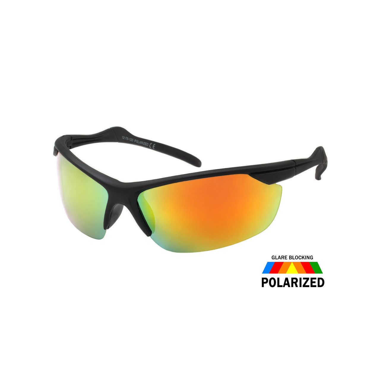 Shark Eyes, Inc - Wholesale Sunglasses - Men's - Polarized Sunglasses Sport Color Mirror Sunglass Style Mens1