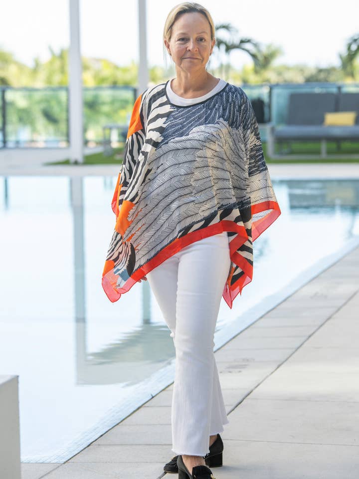 Safari Nights Scarf Topp för wholesale av Heidi Kagan Designs, LLC.