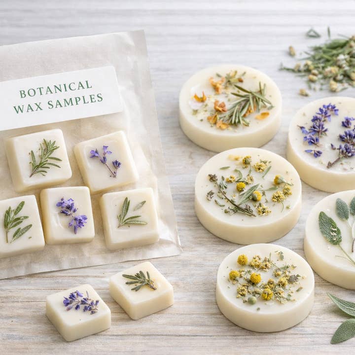 Saltroot Apothecary - Wholesale Wax Melt - Botanical Wax Melt Rounds | Boxed Set of 62