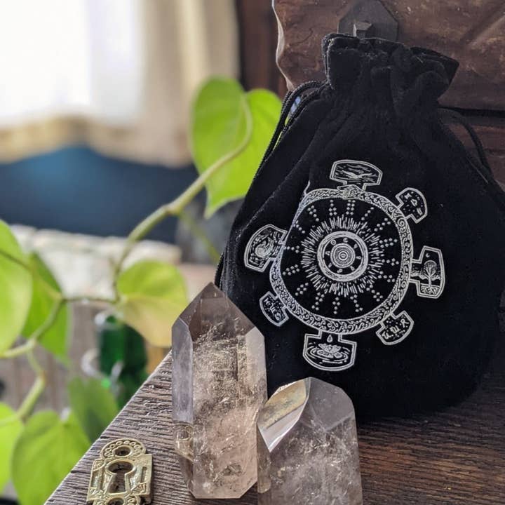 Geomantic Visions Satchel för wholesale av Prisma Visions