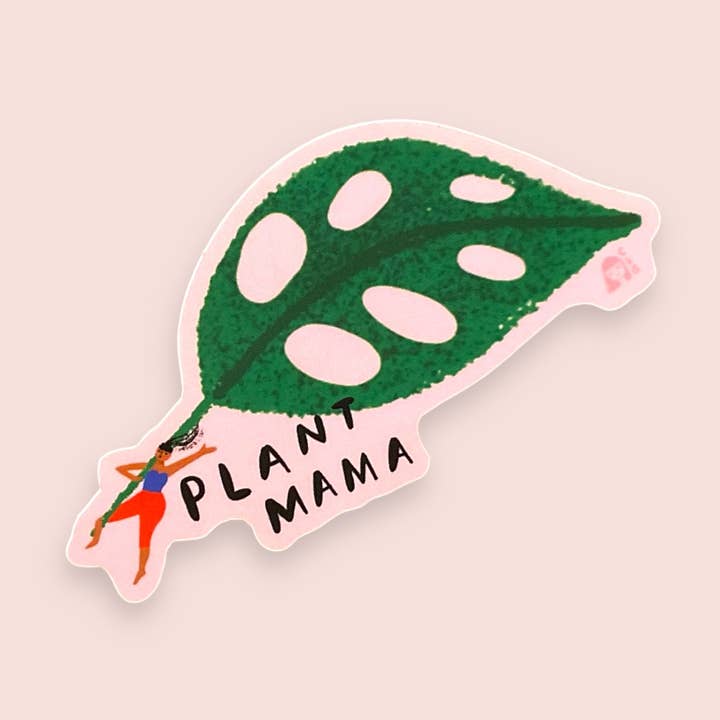 Plante Mama - Die Cut Sticker for engroshandel hos Carolyn Suzuki
