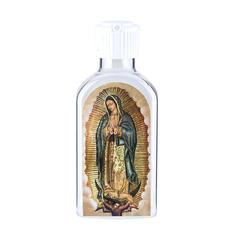 Agua Bendita Spanish Holy Water Bottle with Gold Cross, Pack of 3, One  Ounce Each