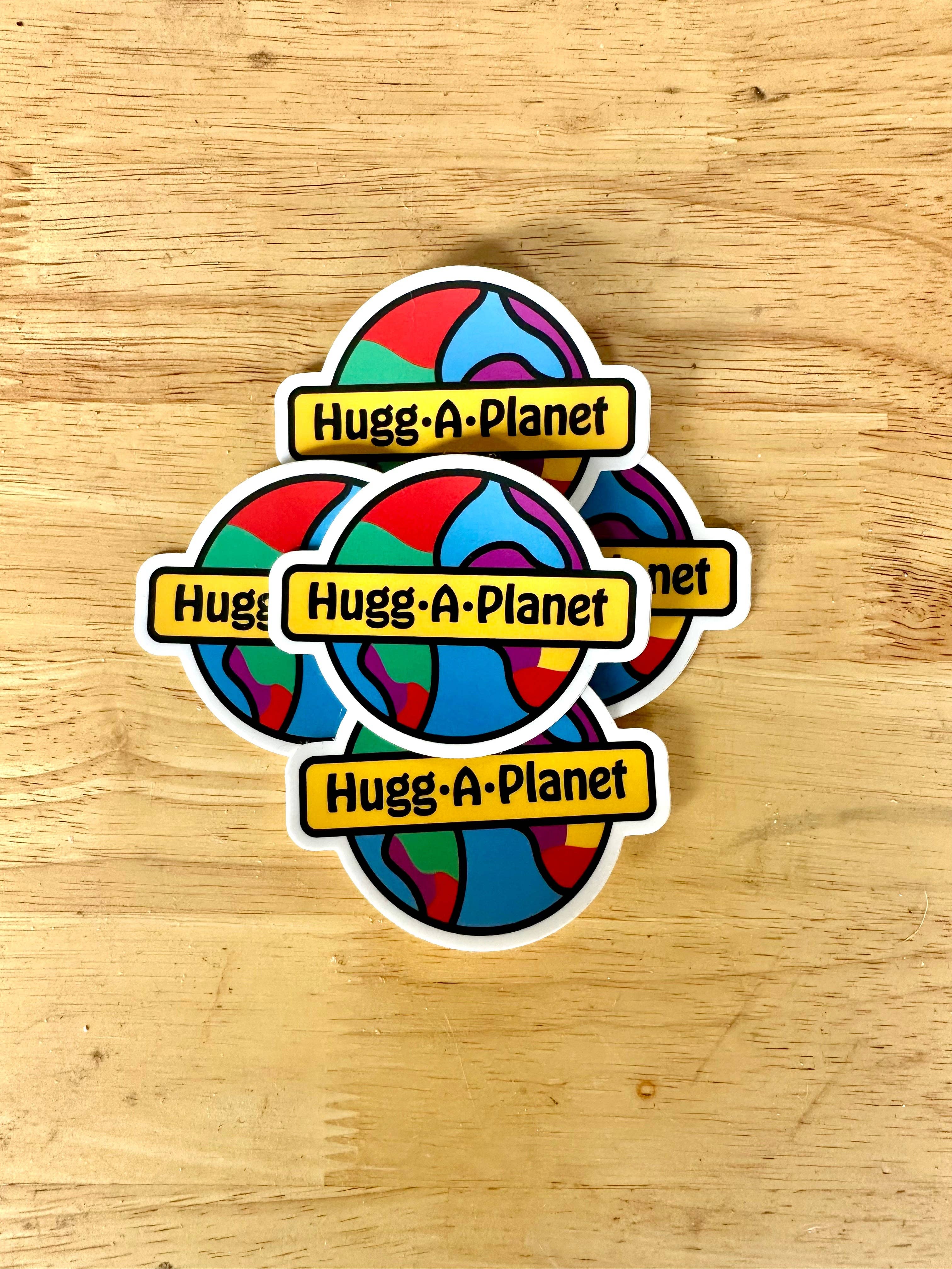 Hugg-A-Planet - Wholesale Sticker - Hugg-A-Planet Stickers1