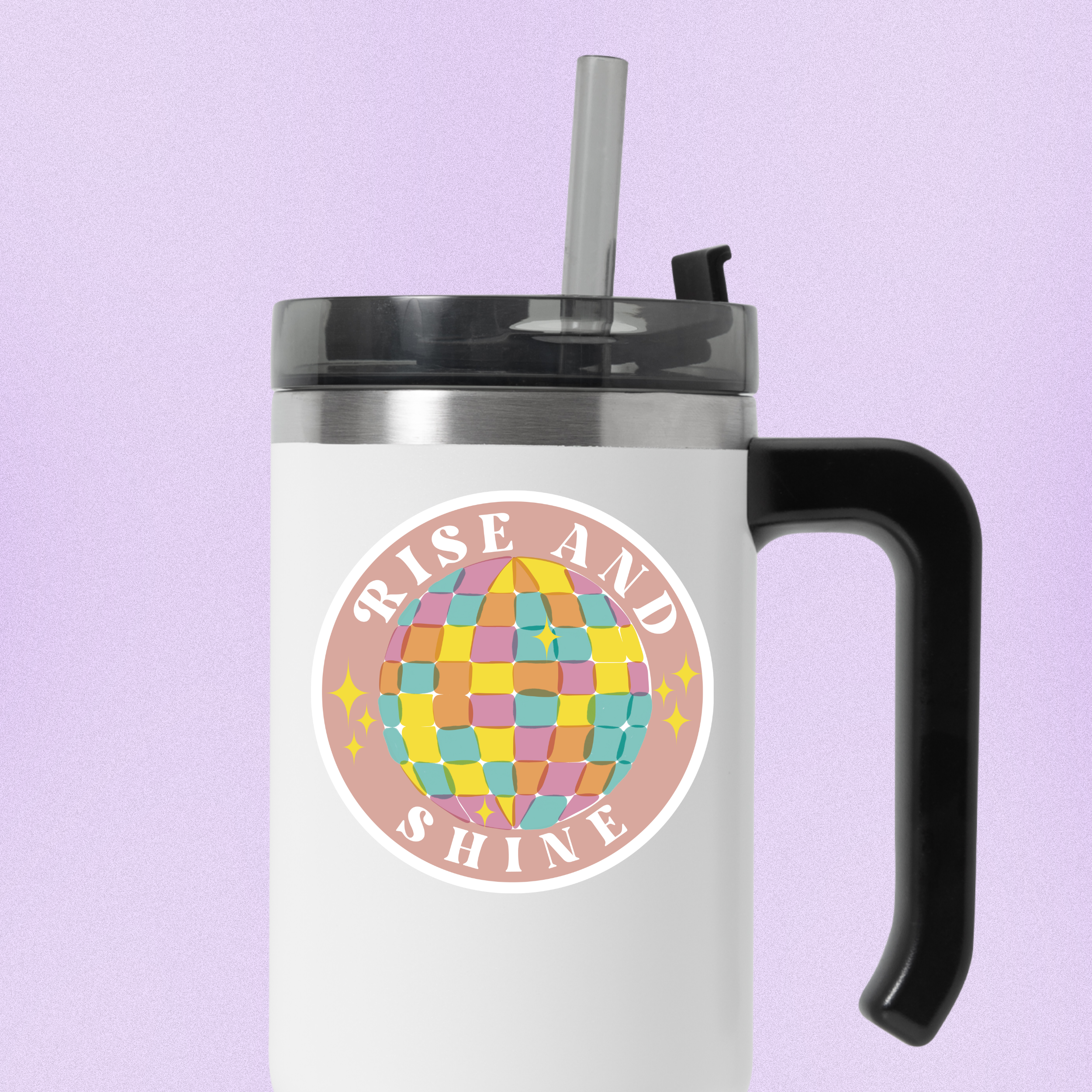 Wildwind Lane - Wholesale Sticker - Disco Rise & Shine Vinyl Dishwasher Safe Sticker7