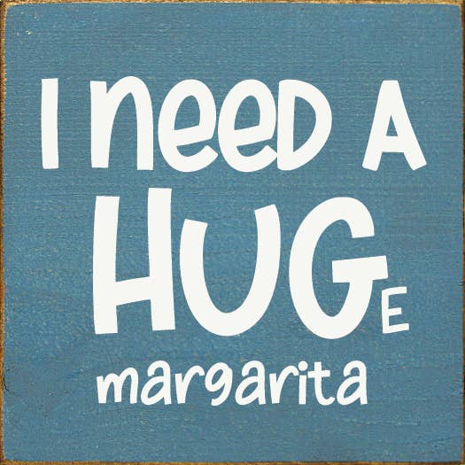 SAWDUST CITY - Vente Pancarte - J'ai besoin d'un câlin (e margarita) - Panneau en bois5