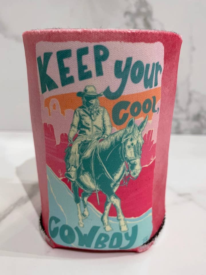 Keep Cool Drink Huggers & Koozies - WK7234 for wholesale by The Coyote Cowgirl