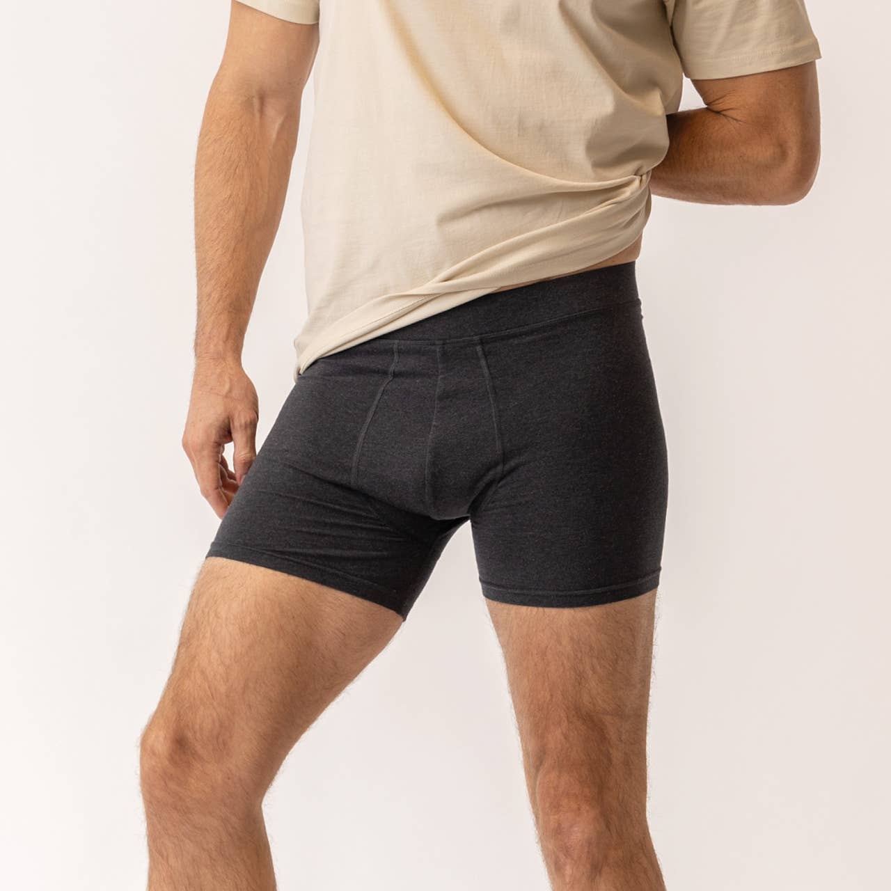 Maggie's Organics - Wholesale Underwear - Men's - Organic Cotton Men's Boxer Brief Underwear 2 Pack0