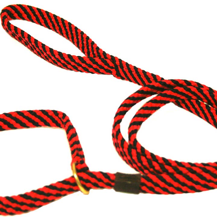 Lone Wolf Pets - Wholesale Pet Leash - Dog - 5/8 Flat Braid Slip Leads1